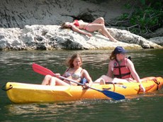 canoe en ardeche